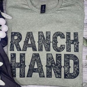 Green “Ranch Hand” T-Shirt